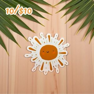 Happy Sunshine Sticker – 2 1/2” Glossy